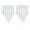 As showB, variant on 2Pc Curtains 2Pc Solid Color Finished Curtain Curtain Drapery 51X24 Bedroom Home Decor Triangle Curtain Curtain Screen Kitchen Short Curtain Curtain