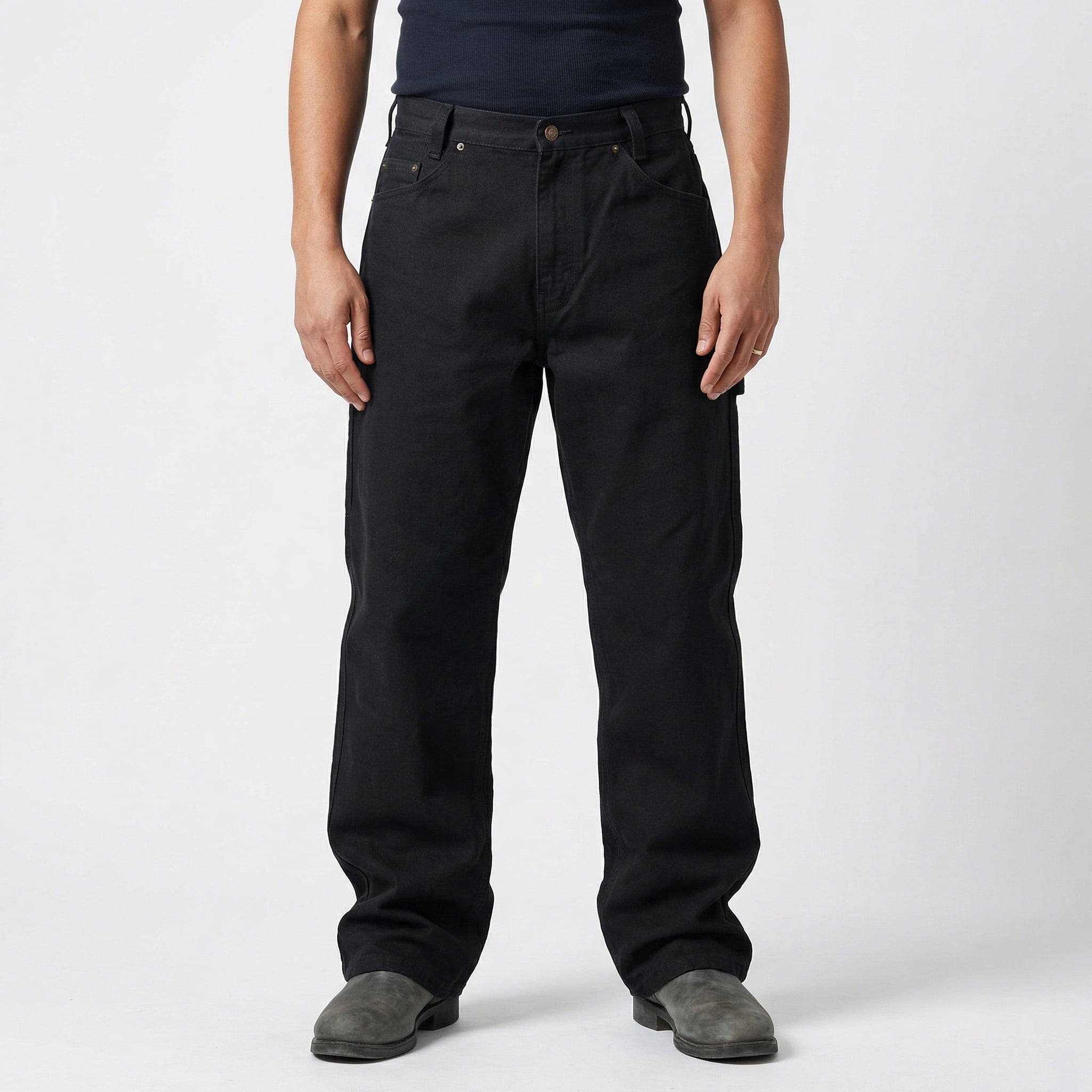 Ben Davis Men's Jeans 14-oz. Heavyweight Denim Regular Fit Zip Fly