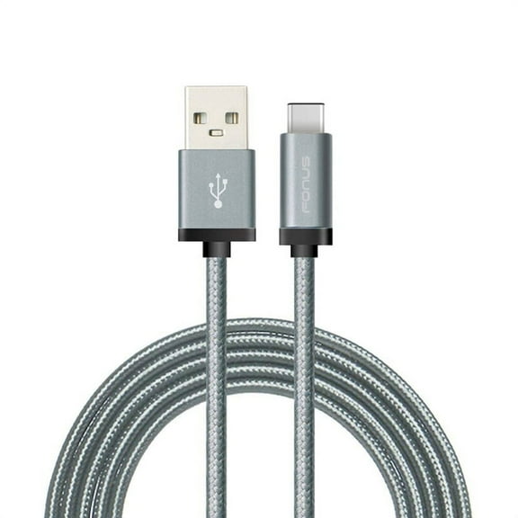 Galaxy A10e Type-C 6ft USB Cable, Charger Cord Power Wire USB-C Long Braided for Samsung Galaxy A10e