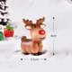 thumbnail image 5 of Adornos en miniatura para jardín, bonsáis, manualidades y decoración para Navidad, muñeco de nieve, trineo, ciervo, coche, 5 of 5