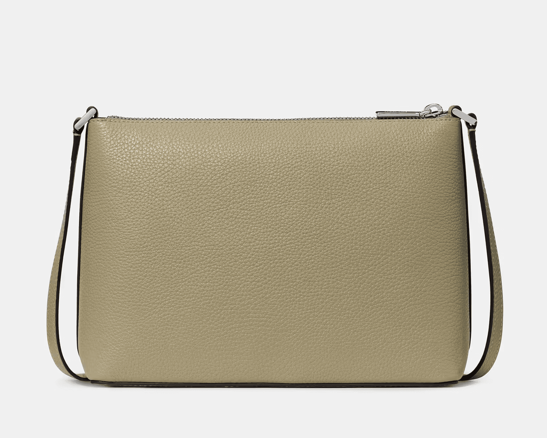Kate Spade New York Women’s Leila Pebbled Leather Crossbody Bag, Adjustable Strap – KG464