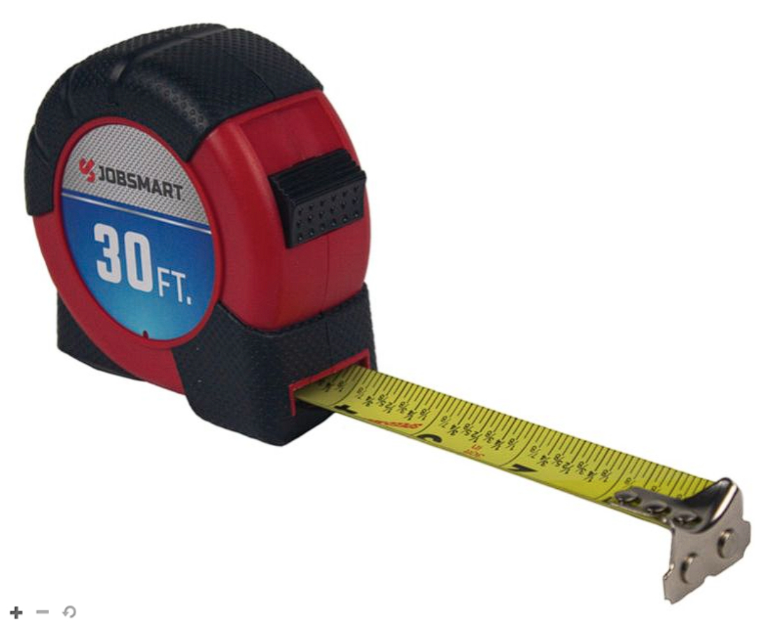 JobSmart JS730 Magnetic Tape Measure 30 ft., Measuring & Layout Tools