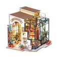 thumbnail image 2 of Kit de casa en miniatura Rolife Emily's Flower Shop con muebles, 2 of 9