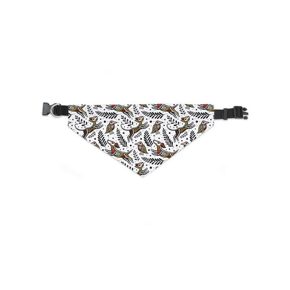 Dia De Muertos Animal Pattern Bandana  -Image by Shutterstock,  Large