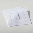 thumbnail image 1 of SARO 023J.W6S Lettre Monogrammée J Coaster Blanc - Lot de 4, 1 of 1