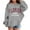 Grey, variant on Kids City Name Hoodies Fashion Long Sleeve Graphic Hooded Sweatshirt with Pockets for Boys Girls Pullover Tops