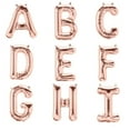 thumbnail image 5 of Efavormart Blush 16" tall Alphabet Letters / Number Foil Balloons Party Wedding Decorations Graduation New Year Party- C, 5 of 6