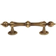 thumbnail image 4 of Alno A6929-4-PA Ornate 4 Inch Cabinet Pull Polished Antique, 4 of 6