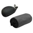 thumbnail image 1 of Toalla de gimnasio, toalla de microfibra para cuello y cara, suave y fresca, ideal para fitness, baloncesto, senderismo, jogging y actividades al aire Gris, 1 of 8