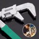 thumbnail image 4 of Versátil Llave Ajustable Tipo F, Llave Multifuncional de Acero para de Baño, Llave de Extremo Abierto Grande para el Hogar, 230mm, 4 of 8