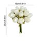 thumbnail image 3 of Artificial Flower 12-Piece Set Simulation Bouquet,Silk Floral Arrangement for Wedding Table Centerpiece Indoor Home Decoration, 3 of 6