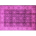 thumbnail image 1 of Ahgly Company Indoor Rectangle Oriental Pink Traditional Area Rugs, 5' x 8', 1 of 4