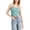 Green Combo, variant on Hippie Rose Womens Juniors Ribbed Racerback Tank Top