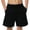 E304-Black, variant on hengsof Solid Color Swim Shorts with Mesh Lining for Boys, Elastic Waist Beach Trunks, Quick Dry Swimwear for Pool Activities, Size 6-14 Years