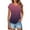 Purple, variant on Summer Tops Womens V Neck Women's Short Sleeve Shirts Tops for Women Dressy Casual Free Shipping