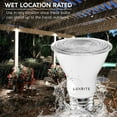thumbnail image 3 of Luxrite 12-Pack PAR20 LED Bulbs 7W=50W 3500K Natural White Dimmable Indoor Outdoor 500 Lumens Wet Rated E26 UL Listed, 3 of 7