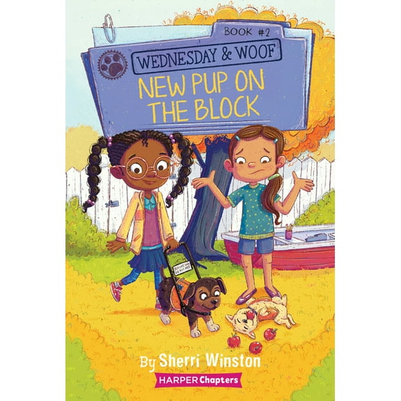 Wednesday and Woof Wednesday and Woof #2: New Pup on the Block, Book 2, (Paperback)