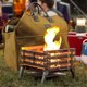 thumbnail image 2 of Canvas Log Carrier Bag,durable Wood Tote,fireplace Stove Accessories,firewood Holder With Handles F, 2 of 4