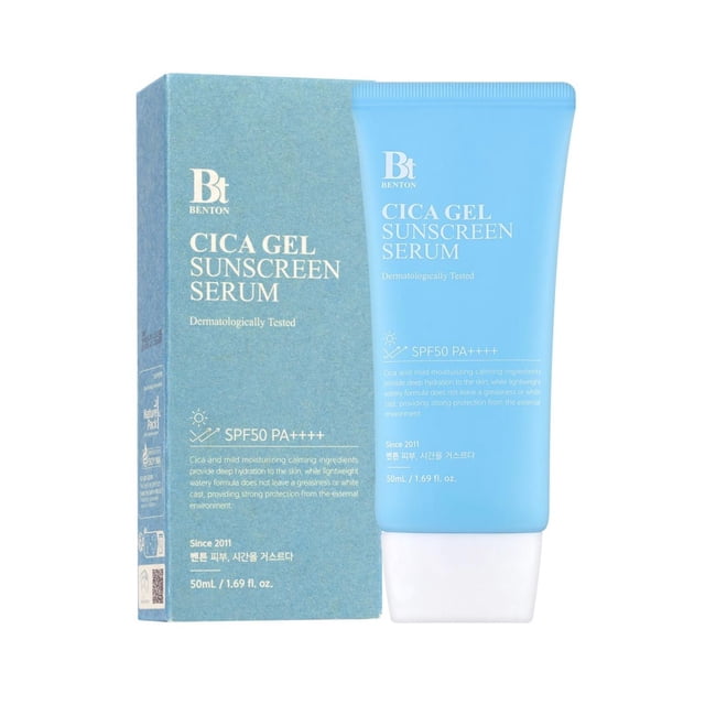 Sérum protector solar Benton Cica Gel, 50 ml