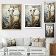 thumbnail image 4 of Designart "Satisfied Goat II" Animals Floater Framed Canvas Art Print, 4 of 7