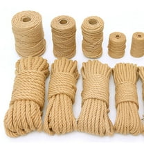 UPGRATOR Sisal Rope 25m x 0.6cm for Cat Scratching Post and Furniture Decoration, 1 Piece