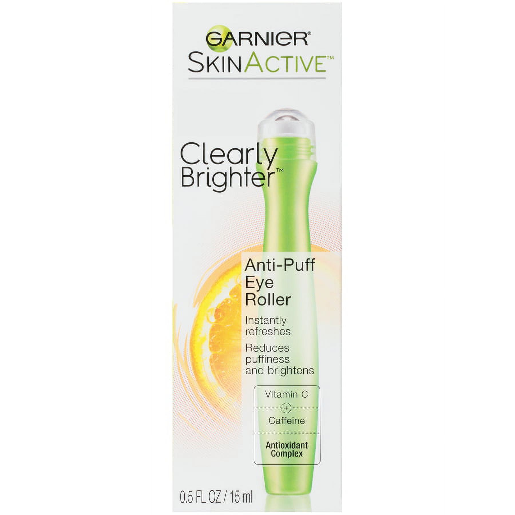 Garnier SkinActive Clearly Brighter Anti Puff Eye Roller, 0.5 fl oz - image 2 of 9