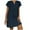 Dark Blue, variant on Summer Dresses for Women 2024, Plus Size Ethnic Style Printed Sleeveless Tank Casual Dress