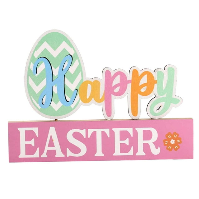 jifeng Spring Easter Table Decorations Easter Ornaments Centerpieces Standing for A