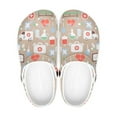 thumbnail image 2 of ⁠Medical Theme White Sole Clog Shoes, 2 of 6