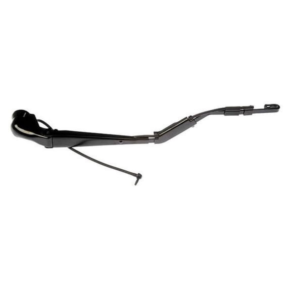 KarParts360 For GMC Yukon 2000-2006 Wiper Arm | Rear | Black | Made Of Steel/Plastic/Rubber | Spine/Flange Nut Attachment Method | Replacement For 15711688