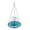 Purple, variant on mdesiwst Solar Cascade Bird Bath Fountain Solar-Powered Fountain Hanging Bird Bath Outdoor Birdbath Attracts Wild Birds for Garden Backyard Decor
