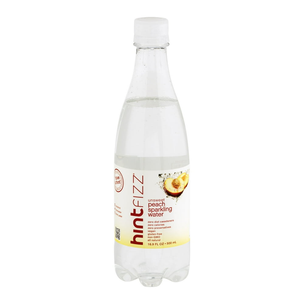 hint sparkling water, peach, 16.9 fl oz