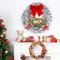 thumbnail image 6 of Tyidzon Christmas Wreath for Front Door Artificial Wreath Christmas Decorations for Fireplaces Stairs Door Window Holiday Festival Wedding Christmas Decorations, 6 of 6
