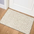 thumbnail image 2 of Addison Rugs Indoor/ Outdoor Addison Bravado Link Washable Area Rug 1'8" x 2'6" - Linen, 2 of 8