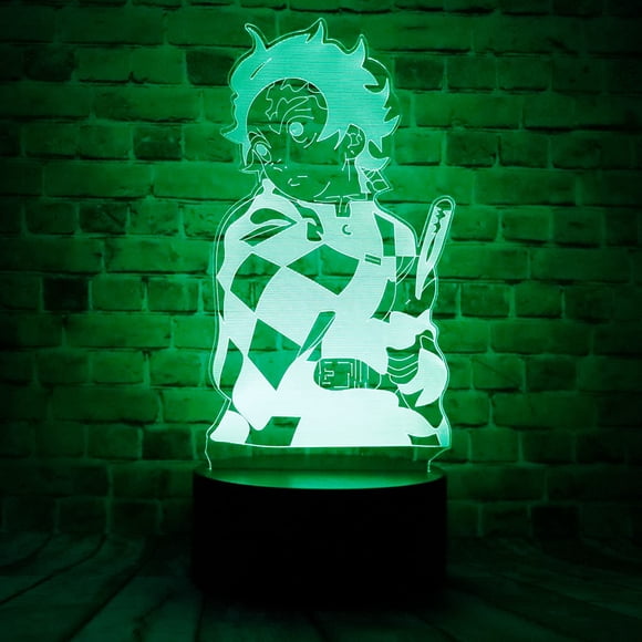 Lámpara Bantogogo Kamado Tanjirou 3D LED Luz Nocturna 5V