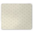 thumbnail image 1 of Oriental Mouse Pad, Paisley Inspired Continuing Print of Motifs in Soft Tones, Rectangle Non-Slip Rubber Mousepad, Grey Yellow Dark Tan, by Ambesonne, 1 of 2