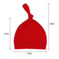 thumbnail image 2 of Single Layer Baby Hat Baby Pacifier Cap Baby Adjustable Knot Hat Cotton Soft Cute Knitted Cap Cap, 2 of 4