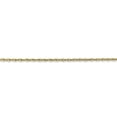 thumbnail image 3 of 10k 1.3mm Heavy-Baby Rope Chain (Weight: 1.68 Grams, Length: 16 Inches), 3 of 4