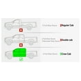 thumbnail image 2 of APS Boards 4in Black Compatible with Chevy Silverado GMC Sierra 1500 2019-2025 Crew Cab & 2500 HD 3500 HD 2020-2025 (Silverado 1500 LTD Sierra 1500 LD 2022), 2 of 6
