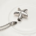 thumbnail image 3 of Starfish Cremation Pendant Small Urns for Ashes Keepsake Urn Necklace, 3 of 5