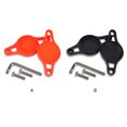 thumbnail image 4 of 2 Pieces Bike Locator Plastic Cover Bicycle Anti-lost Tracker Protector Accessories Replacing Parts Replacement for AirTag Black, 4 of 6