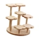 thumbnail image 5 of Elevadores de exhibición de madera, soporte de mesa para plantas, pedestal rústico, soporte de exhibición de mesa para figuras, coleccionables, velas,, 5 of 8