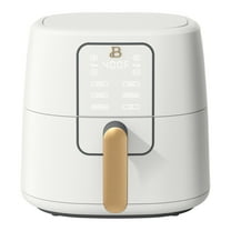 Beautiful 6qt Air Fryer with TurboCrisp Technology, EverGood Ceramic Nonstick Coating, White Icing by Drew Barrymore