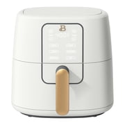 Beautiful 6 Qt Air Fryer with TurboCrisp Technology, EverGood Ceramic Nonstick Coating, White Icing by Drew Barrymore