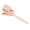 thumbnail image 4 of Castanets, Soft Sound Safe Wood Material Hand Castanets Developing Musical Sense  For Party For Early Education For Outdoor Activities, 4 of 8