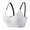 White, variant on Sngxgn Women's Fit Lightly Lined Bra T-shirt Bra(White,One Size)