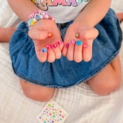 Piggy Paint 5 pack Nail Art & Stick-on Earrings Bundle for Kids
