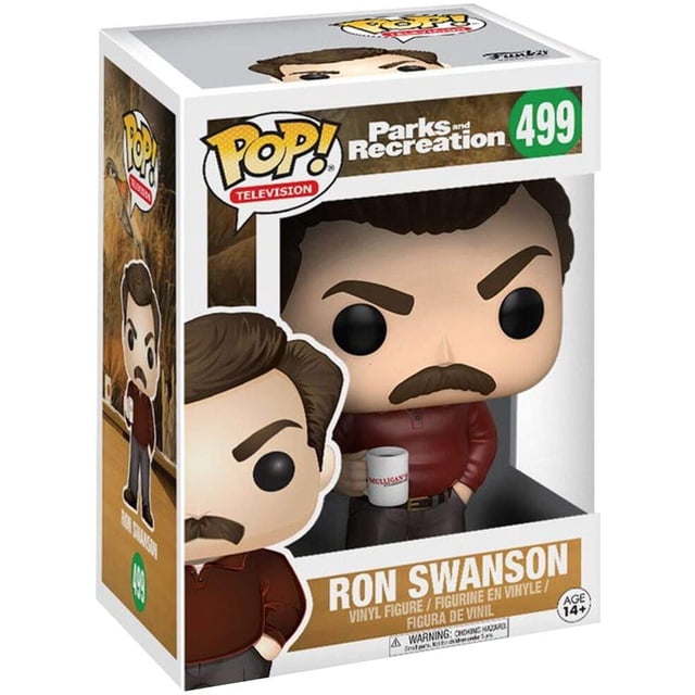 Figura de Ron Swanson Funko Pop Television Parques y Recreación Funko
