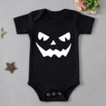 thumbnail image 4 of Halloween Print Bodysuit For Baby Boys With Cute Design – Snaps Knit Romper For Everyday Comfort And Easy Changes, 4 of 5