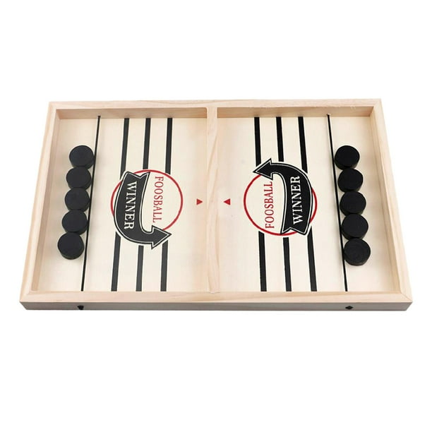 Juego de lucha de discos de madera para regalo de Navidad y Halloween, para mayores de 5 años grande